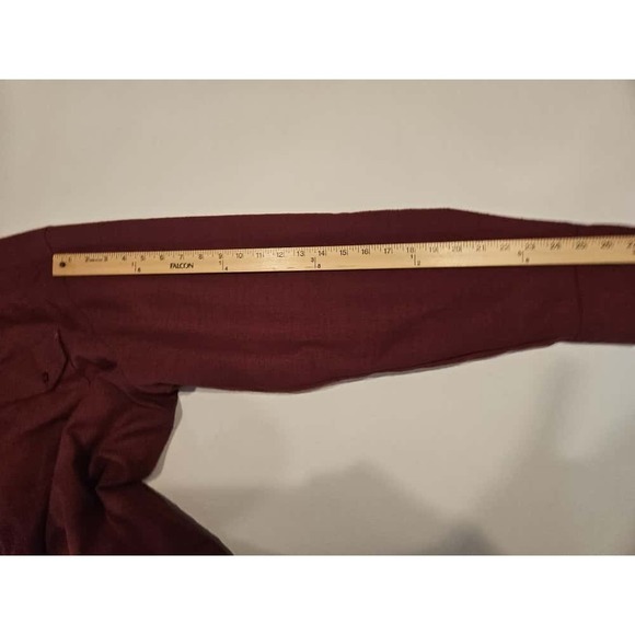 LL Bean Katahdin Performance Red Jacket Mens XL Flannel Hi Pile Fleece Lined - Picture 13 of 14